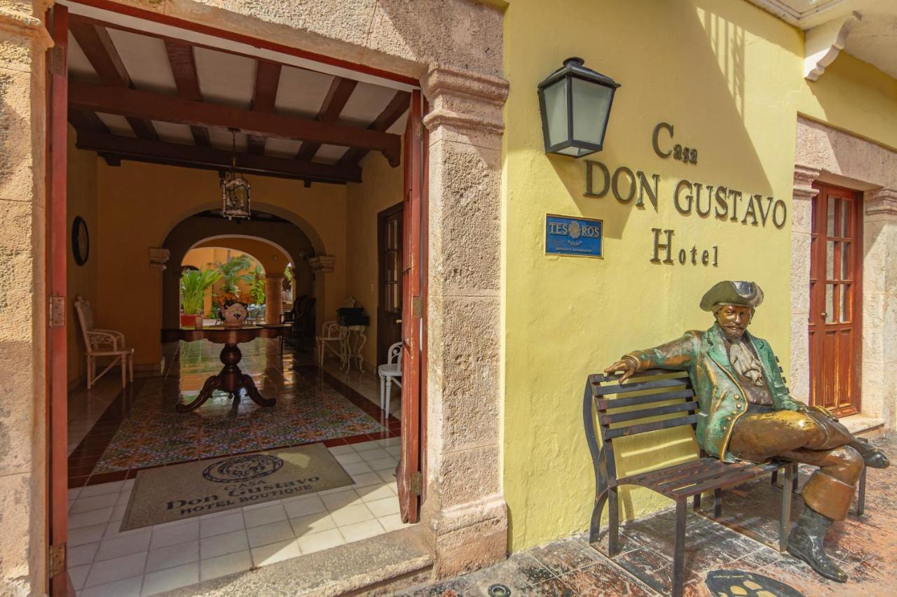 Hotel Boutique Casa Don Gustavo, Campeche Esterno foto